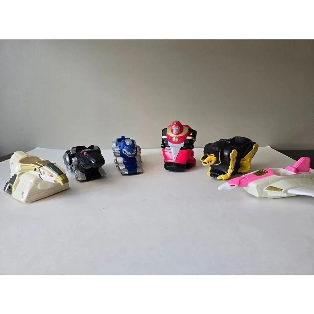 Power Rangers Happy Set of 6 Zords